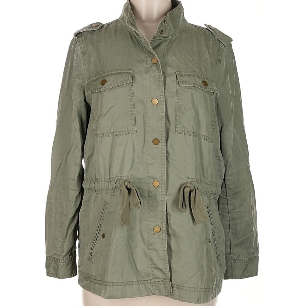 LOFT Petites Olive Green Jacket